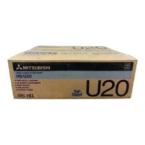 MITSUBISHI - VIDEO CASSETTE RECORDER HS-U20 Tested & Working - 1 Owner
